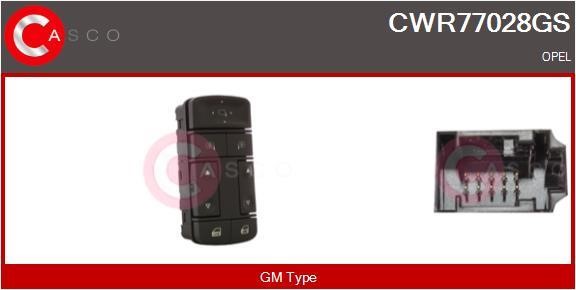 Casco CWR77028GS Blok przycisków podnośnika szyby CWR77028GS: Dobra cena w Polsce na 2407.PL - Kup Teraz!
