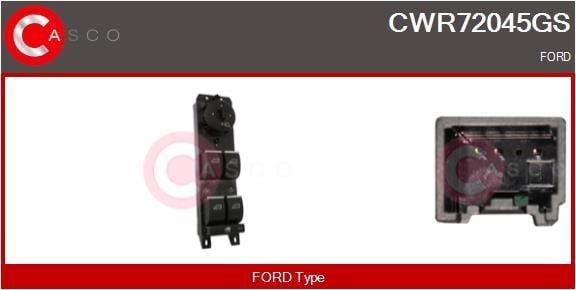 Casco CWR72045GS Window regulator button block CWR72045GS: Buy near me in Poland at 2407.PL - Good price!