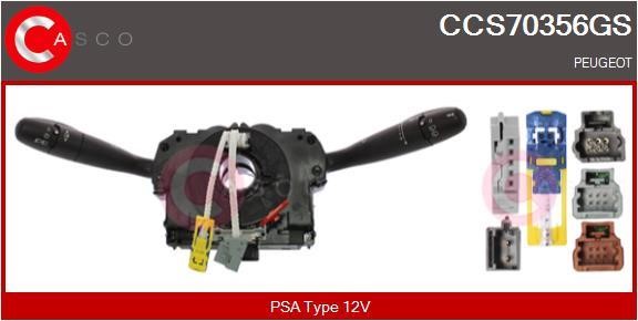 Casco CCS70356GS Steering Column Switch CCS70356GS: Buy near me in Poland at 2407.PL - Good price!