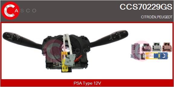 Casco CCS70229GS Выключатель на рулевой колонке CCS70229GS: Отличная цена - Купить в Польше на 2407.PL!