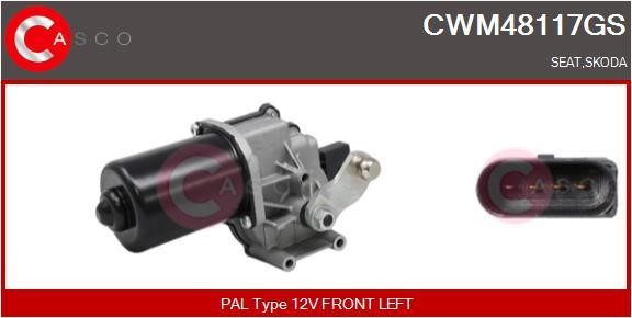 Casco CWM48117GS Двигун склоочисника CWM48117GS: Приваблива ціна - Купити у Польщі на 2407.PL!
