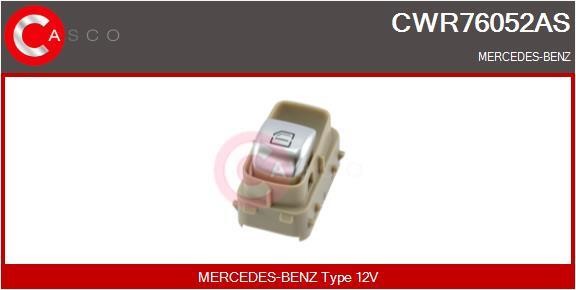 Casco CWR76052AS Power window button CWR76052AS: Buy near me in Poland at 2407.PL - Good price!