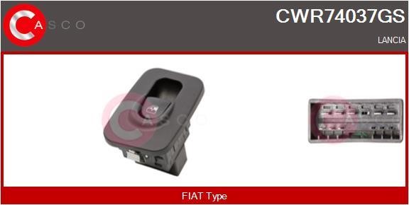 Casco CWR74037GS Power window button CWR74037GS: Buy near me in Poland at 2407.PL - Good price!