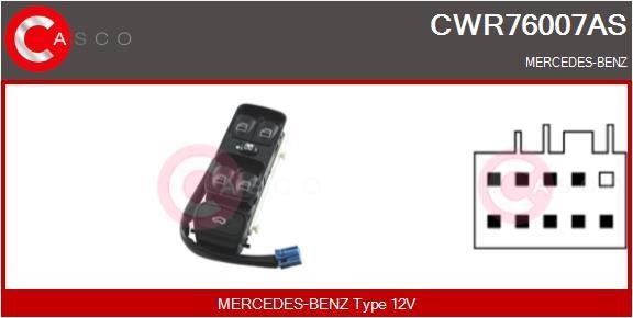 Casco CWR76007AS Blok przycisków podnośnika szyby CWR76007AS: Dobra cena w Polsce na 2407.PL - Kup Teraz!