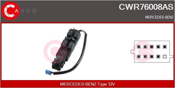 Casco CWR76008AS Blok przycisków podnośnika szyby CWR76008AS: Dobra cena w Polsce na 2407.PL - Kup Teraz!