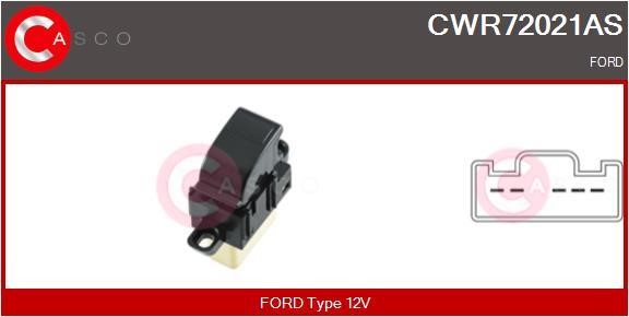 Casco CWR72021AS Power window button CWR72021AS: Buy near me in Poland at 2407.PL - Good price!