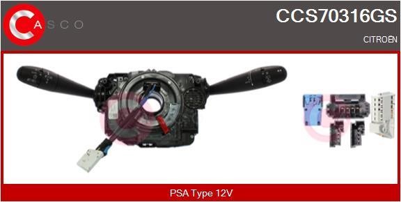 Casco CCS70316GS Przełącznik kolumny kierowniczej CCS70316GS: Atrakcyjna cena w Polsce na 2407.PL - Zamów teraz!
