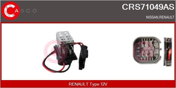 Casco CRS71049AS Резистор, компресор салону CRS71049AS: Приваблива ціна - Купити у Польщі на 2407.PL!