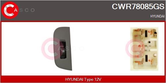 Casco CWR78085GS Przycisk podnośnika szyby CWR78085GS: Dobra cena w Polsce na 2407.PL - Kup Teraz!