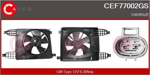 Casco CEF77002GS Электродвигатель, вентилятор радиатора CEF77002GS: Отличная цена - Купить в Польше на 2407.PL!