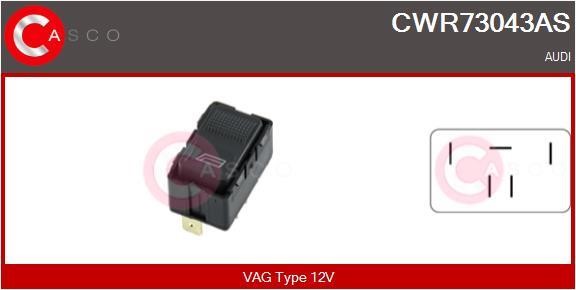 Casco CWR73043AS Блок кнопок стеклоподъемников CWR73043AS: Отличная цена - Купить в Польше на 2407.PL!