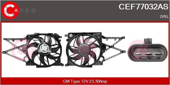 Casco CEF77032AS Электродвигатель, вентилятор радиатора CEF77032AS: Отличная цена - Купить в Польше на 2407.PL!