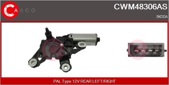 Casco CWM48306AS Двигун склоочисника CWM48306AS: Приваблива ціна - Купити у Польщі на 2407.PL!