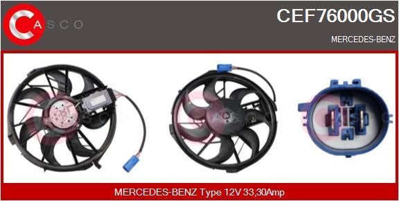 Casco CEF76000GS Electric Motor, radiator fan CEF76000GS: Buy near me in Poland at 2407.PL - Good price!