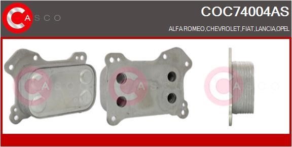 Casco COC74004AS Oil Cooler, engine oil COC74004AS: Buy near me in Poland at 2407.PL - Good price!