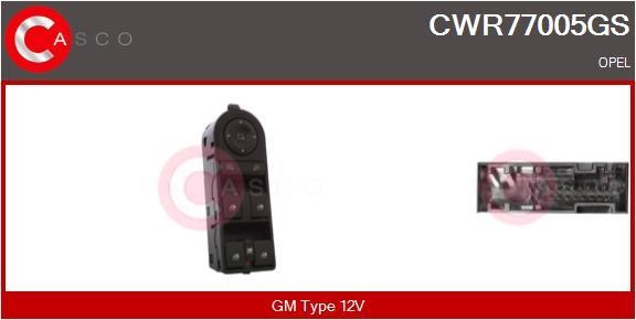 Casco CWR77005GS Блок кнопок стеклоподъемников CWR77005GS: Отличная цена - Купить в Польше на 2407.PL!