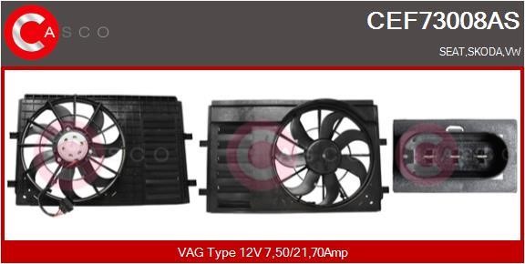 Casco CEF73008AS Електродвигун, вентилятор радіатора CEF73008AS: Приваблива ціна - Купити у Польщі на 2407.PL!
