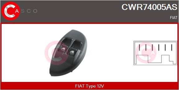 Casco CWR74005AS Блок кнопок стеклоподъемников CWR74005AS: Отличная цена - Купить в Польше на 2407.PL!