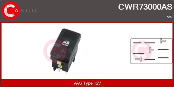 Casco CWR73000AS Window regulator button block CWR73000AS: Buy near me in Poland at 2407.PL - Good price!