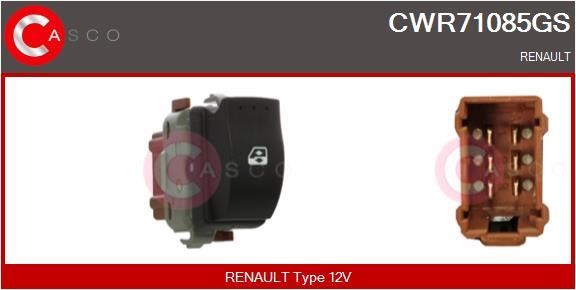 Casco CWR71085GS Przycisk podnośnika szyby CWR71085GS: Dobra cena w Polsce na 2407.PL - Kup Teraz!