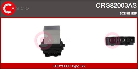 Casco CRS82003AS Resistor, interior blower CRS82003AS: Buy near me in Poland at 2407.PL - Good price!