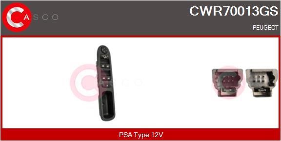 Casco CWR70013GS Blok przycisków podnośnika szyby CWR70013GS: Dobra cena w Polsce na 2407.PL - Kup Teraz!