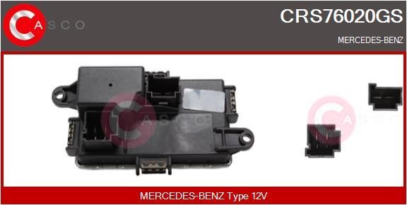 Casco CRS76020GS Widerstand, Innenraumgebläse CRS76020GS: Kaufen Sie zu einem guten Preis in Polen bei 2407.PL!
