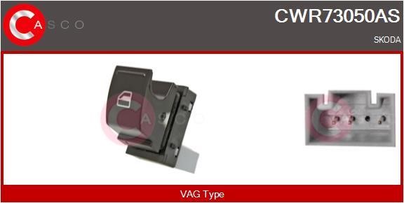 Casco CWR73050AS Power window button CWR73050AS: Buy near me in Poland at 2407.PL - Good price!