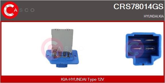 Casco CRS78014GS Резистор, компресор салону CRS78014GS: Купити у Польщі - Добра ціна на 2407.PL!
