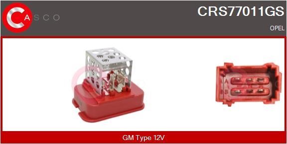Casco CRS77011GS Резистор, компресор салону CRS77011GS: Приваблива ціна - Купити у Польщі на 2407.PL!