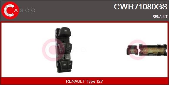 Casco CWR71080GS Przycisk podnośnika szyby CWR71080GS: Dobra cena w Polsce na 2407.PL - Kup Teraz!