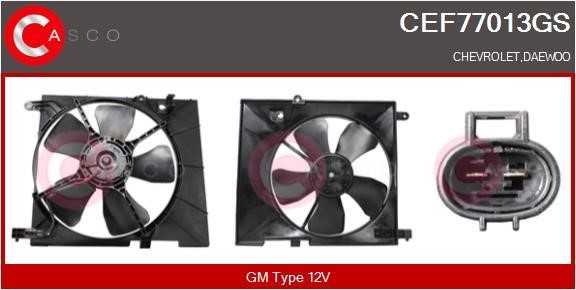Casco CEF77013GS Электродвигатель, вентилятор радиатора CEF77013GS: Отличная цена - Купить в Польше на 2407.PL!