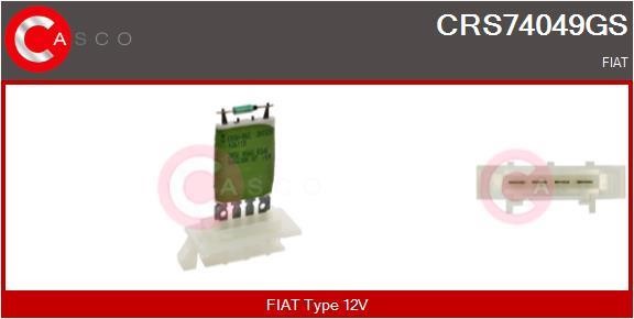 Casco CRS74049GS Resistor, interior blower CRS74049GS: Buy near me at 2407.PL in Poland at an Affordable price!