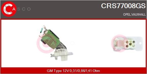 Casco CRS77008GS Resistor, interior blower CRS77008GS: Buy near me in Poland at 2407.PL - Good price!
