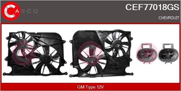 Casco CEF77018GS Электродвигатель, вентилятор радиатора CEF77018GS: Отличная цена - Купить в Польше на 2407.PL!
