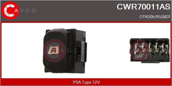 Casco CWR70011AS Blok przycisków podnośnika szyby CWR70011AS: Dobra cena w Polsce na 2407.PL - Kup Teraz!