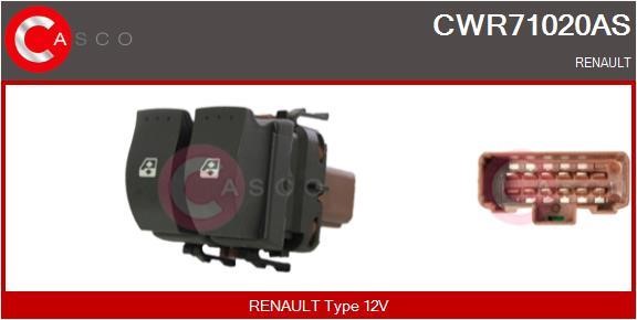 Casco CWR71020AS Window regulator button block CWR71020AS: Buy near me in Poland at 2407.PL - Good price!