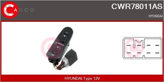 Casco CWR78011AS Blok przycisków podnośnika szyby CWR78011AS: Dobra cena w Polsce na 2407.PL - Kup Teraz!