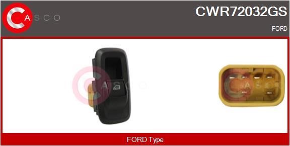 Casco CWR72032GS Кнопка склопідіймача CWR72032GS: Приваблива ціна - Купити у Польщі на 2407.PL!