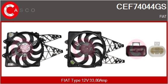 Casco CEF74044GS Electric Motor, radiator fan CEF74044GS: Buy near me in Poland at 2407.PL - Good price!