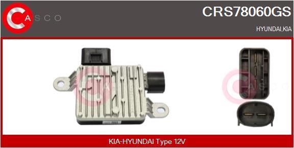Casco CRS78060GS Rezystor wejściowy, silnik wentylatora chłodnicy CRS78060GS: Dobra cena w Polsce na 2407.PL - Kup Teraz!