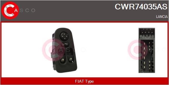 Casco CWR74035AS Power window button CWR74035AS: Buy near me in Poland at 2407.PL - Good price!