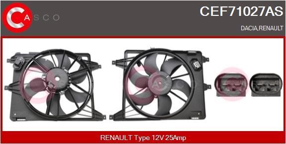 Casco CEF71027AS Electric Motor, radiator fan CEF71027AS: Buy near me in Poland at 2407.PL - Good price!