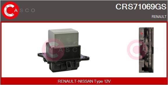 Casco CRS71069GS Resistor, interior blower CRS71069GS: Buy near me in Poland at 2407.PL - Good price!