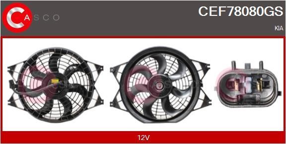 Casco CEF78080GS Electric Motor, radiator fan CEF78080GS: Buy near me in Poland at 2407.PL - Good price!