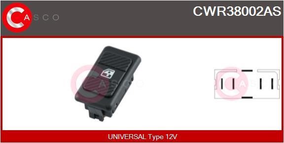 Casco CWR38002AS Power window button CWR38002AS: Buy near me in Poland at 2407.PL - Good price!