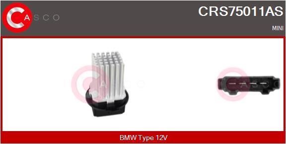 Casco CRS75011AS Resistor, interior blower CRS75011AS: Buy near me in Poland at 2407.PL - Good price!
