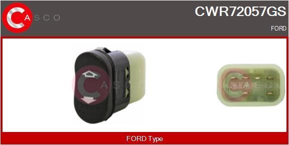 Casco CWR72057GS Кнопка склопідіймача CWR72057GS: Приваблива ціна - Купити у Польщі на 2407.PL!