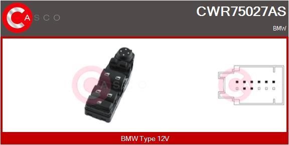 Casco CWR75027AS Blok przycisków podnośnika szyby CWR75027AS: Dobra cena w Polsce na 2407.PL - Kup Teraz!