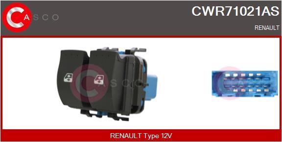 Casco CWR71021AS Window regulator button block CWR71021AS: Buy near me in Poland at 2407.PL - Good price!